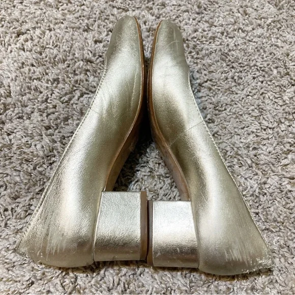 Madewell The Ella Pump in Metallic - Picture 10 of 10